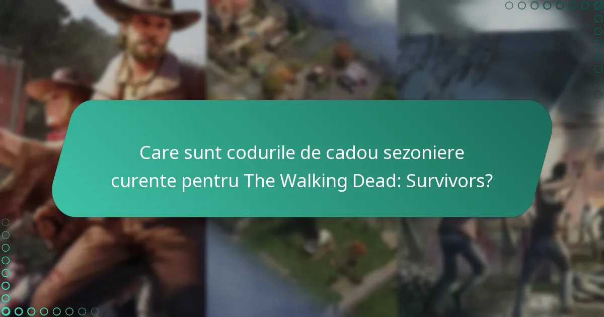 Cum pot jucătorii să răscumpere codurile de cadou în The Walking Dead: Survivors?