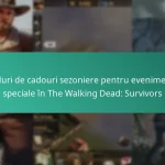 Coduri de cadouri sezoniere pentru evenimente speciale în The Walking Dead: Survivors