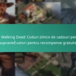 The Walking Dead: Coduri zilnice de cadouri pentru supraviețuitori pentru recompense gratuite